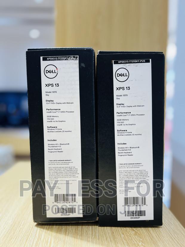 New Laptop Dell XPS 13 16GB Intel Core I7 SSD 1T · Photo 1