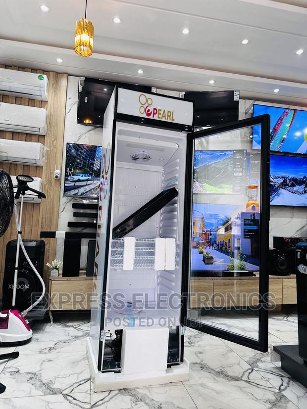 Excellent Commercial Display Fridge Pearl PVC 424-2b · Photo 1