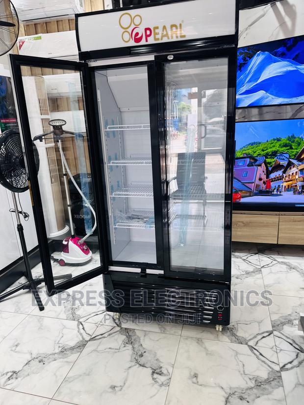 Good and Affordable Display Double Door Fridge PVC 622-2b · Photo 1