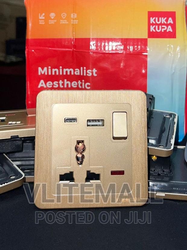 KK - Single Multi Socket With USB Type C Port · Photo 1