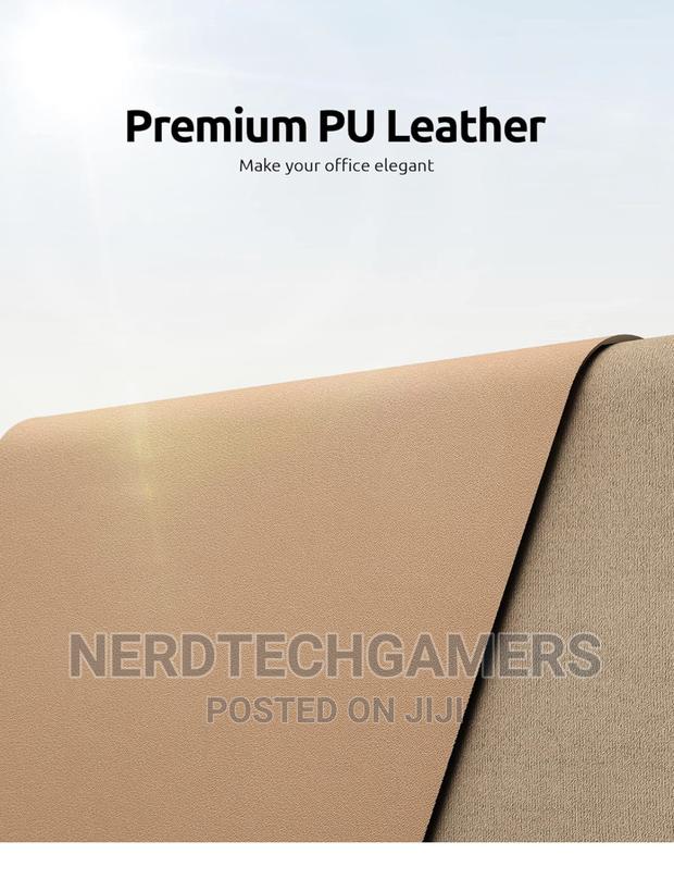 Ysagi Leather Desk Pad Protector, Office Desk Mat, Large · Photo 1