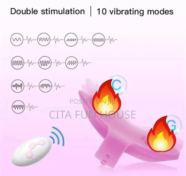 Wearable Pantie Vibrator G-Spot Stimulator With Remote · Photo 1