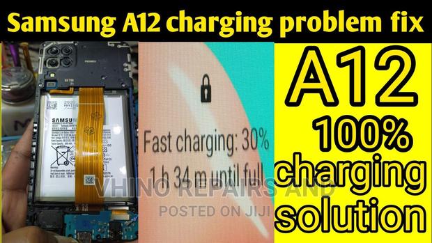 Original Samsung Galaxy A12 Charging System · Photo 3