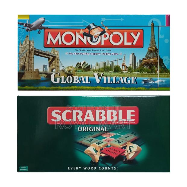 Monopoly + Scrabble Board Game · Photo 1
