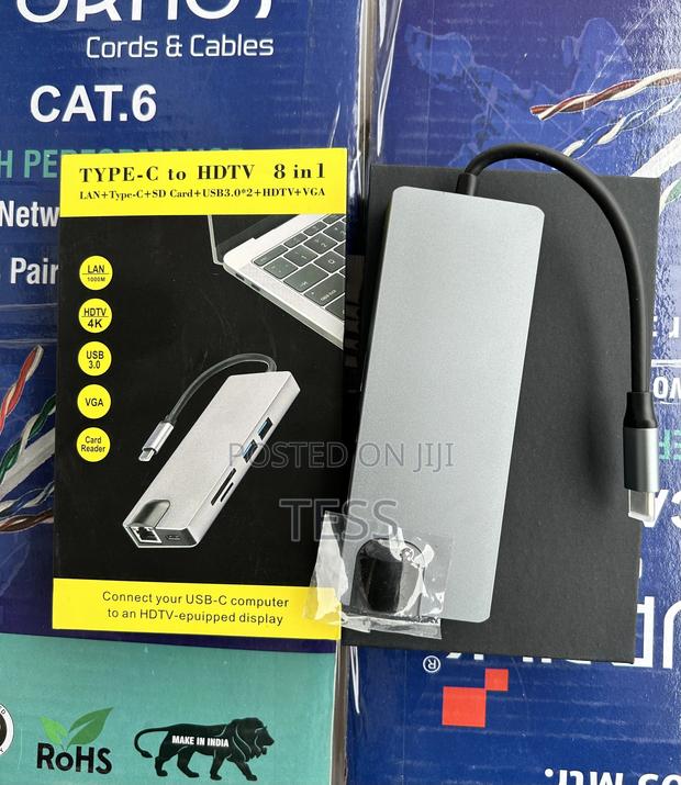 Type-C to HDTV 8 in 1 Adapter · Photo 1