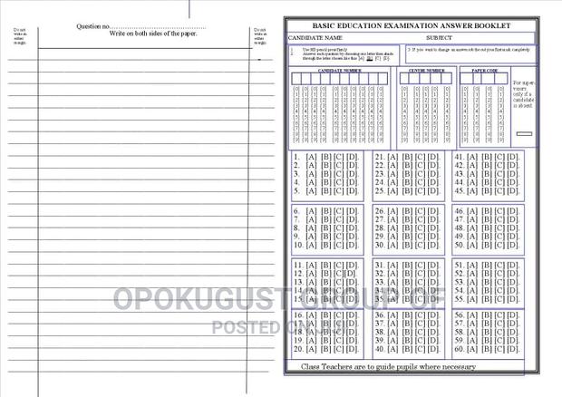 Examination Questions for Basic Schools · Photo 4