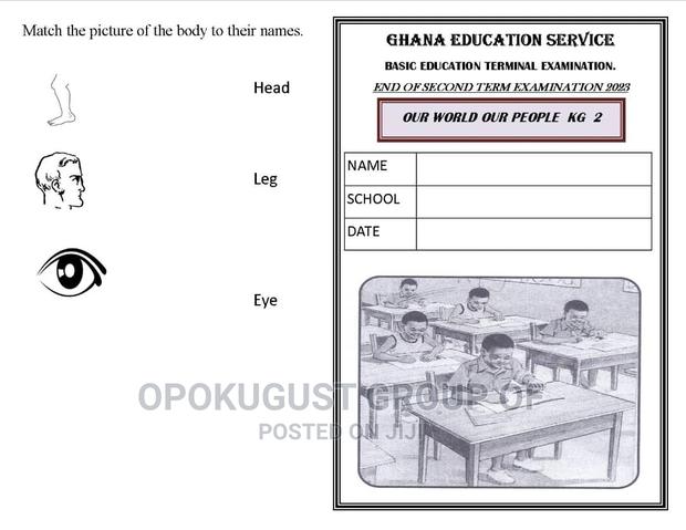Examination Questions for Basic Schools · Photo 6