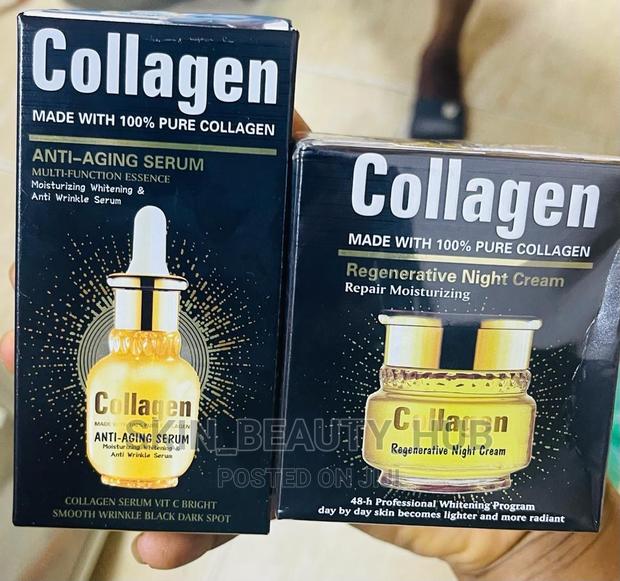 Collagen Regenerating Face Serum and Cream · Photo 1