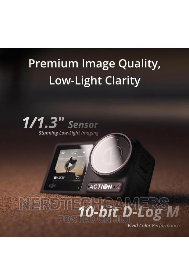 Dji Osmo Action 4 Standard Combo - /120fps Waterproof · Photo 4