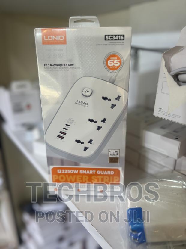 LDNIO High Wattage Power Strip With 65W Gan Charging · Photo 3