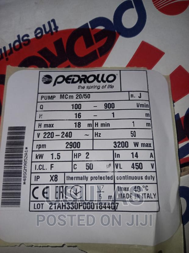 Pedrollo 2hp Sewage Pump · Photo 5