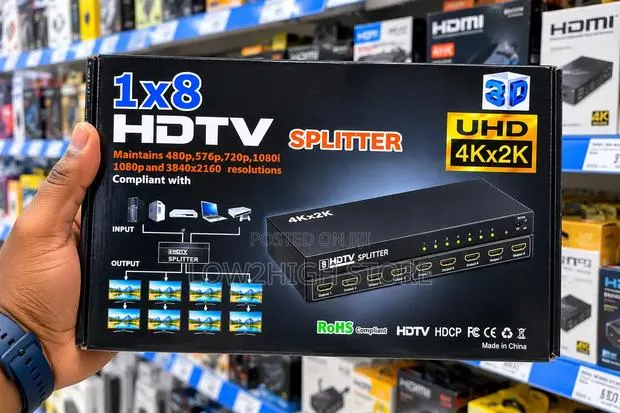 1×8 4K HDMI Splitter · Photo 1