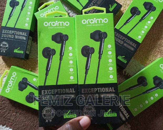 Oraimo Thor Half in-Ear Wired Earphones · Photo 1