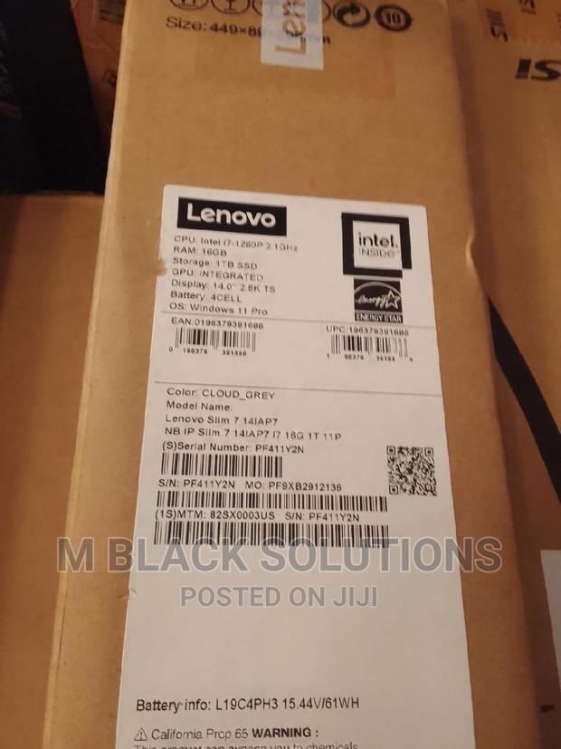 New Laptop Lenovo Ideapad 3 16GB Intel Core I7 SSD 1T · Photo 2