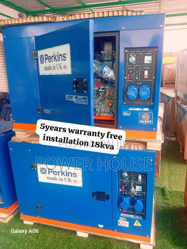 Electric Power Amp 18kva Diesel Generator 18kva Perkins · Photo 1