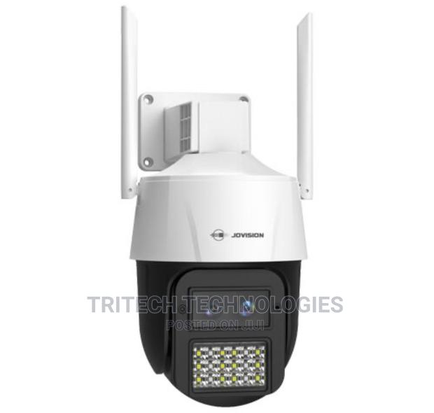 JOVISION 3MP Dual-Lens Full-Color Wi-Fi PTZ Al Camera · Photo 1