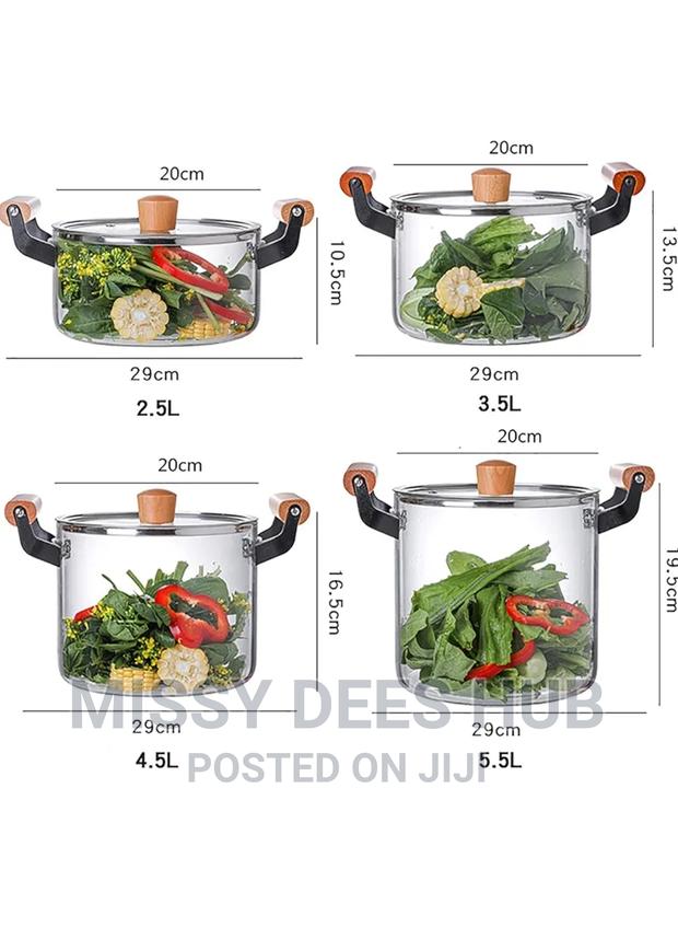 5.5L Glass Cooking Pot · Photo 5