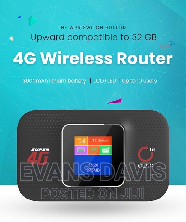Universal 4G LTE Olax Displayed Screen Mifi (300MPS) · Photo 2