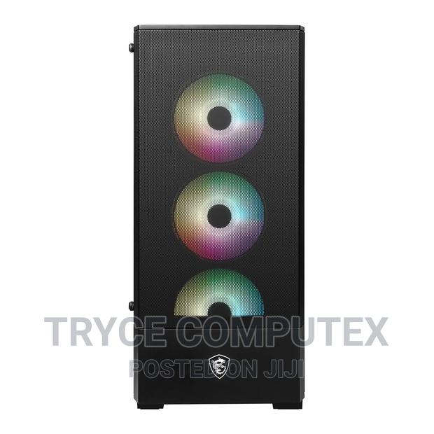 MSI MAG FORGE 112R Black Tempered Glass Mid-Tower Case · Photo 2