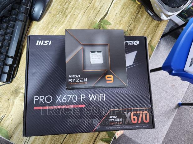 Amd Ryzen 9 7950x + Msi Pro X670 Motherboard · Photo 1