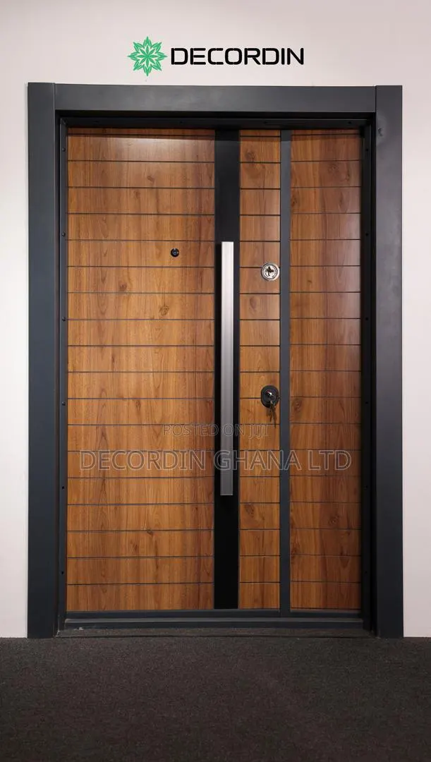 Wooden Finish Security Door · Photo 1