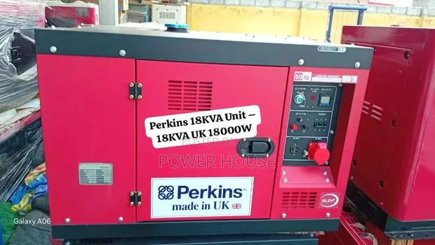 18kva Perkins Diesel Generator – Uk Standard 18000w · Photo 1