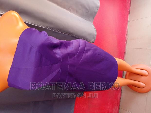 Purple Off Shoulder Women's Dress · Photo 4