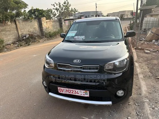 Kia Soul Base Hatchback 2018 Black · Photo 1
