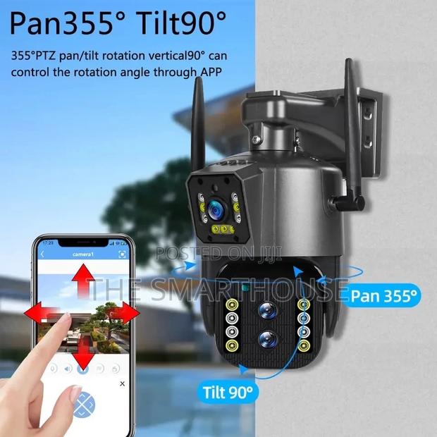 Smart Triple-Lens CCTV Camera · Photo 3