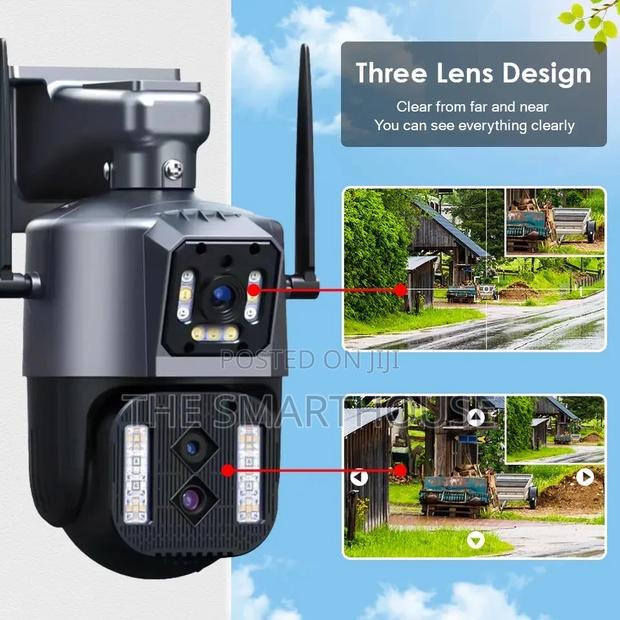 Smart Triple-Lens CCTV Camera · Photo 5