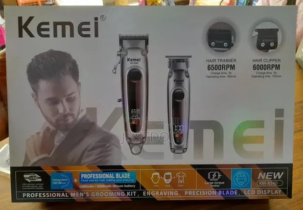 Kemei 8540 2 in 1 Rechargeable Professional Clipper · Photo 1