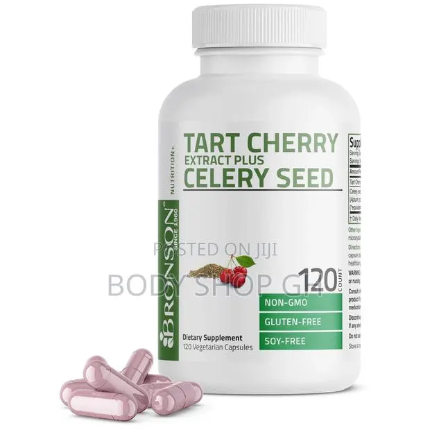 Tart Cherry Extract + Celery Seed Capsule · Photo 1