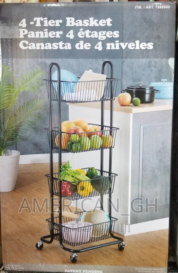 Edifice 4-Tier Rolling Basket · Photo 2