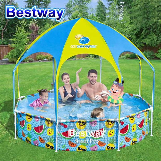 Bestway Splash- In -Shade Swimming Pool With Canopy 244*51cm · Photo 1