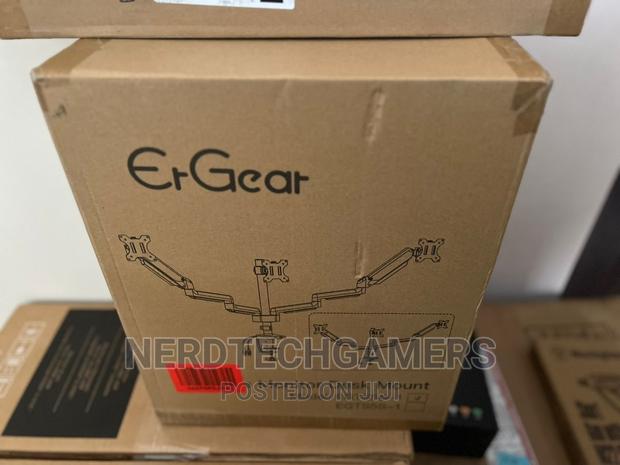 Ergear Dual Monitor Desk Mount, Fully Adjustable Dual · Photo 1