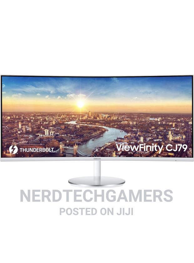 SAMSUNG 34” Viewfinity CJ79 Series Ultrawide QHD (3440x1440 · Photo 1