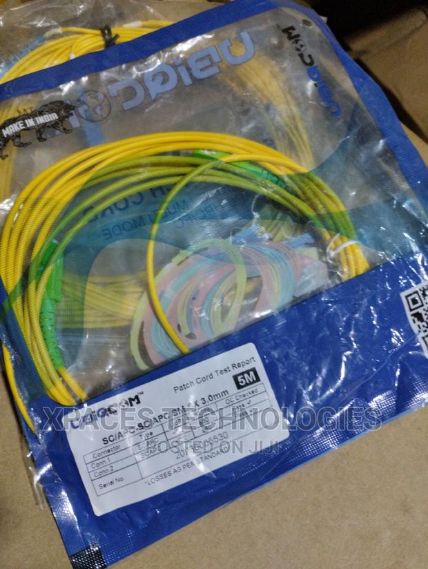 Fiber Optic Cable Sc/APC- Sc /APC Sm Single Mode Sx 3.0mm 5m · Photo 1