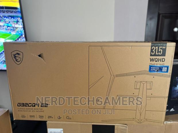 MSI G32CQ4, 32gaming Monitor, 2560 X 1440 (QHD), VA, 165hz, · Photo 1