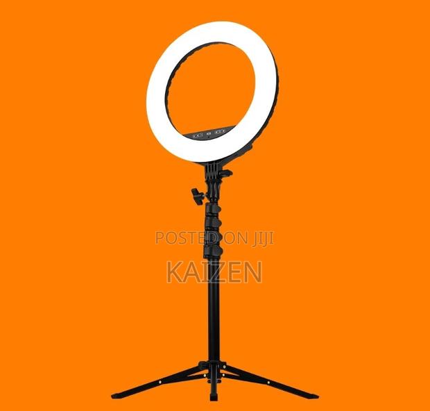 14 Inches Ringlight With Long Stand · Photo 1