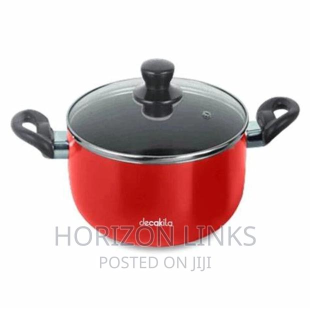 Decakila Aluminum Pot With Lid 24 Cm KMEP009B · Photo 1