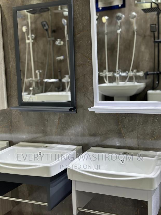 Cabinet Basin Mirror_wall Hung Basin Complete Set · Photo 8