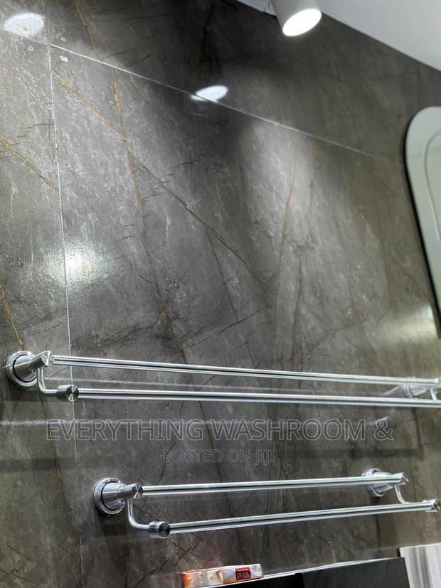 Stainless Towel Rail_double Towel Hangers_long Medium Size · Photo 2