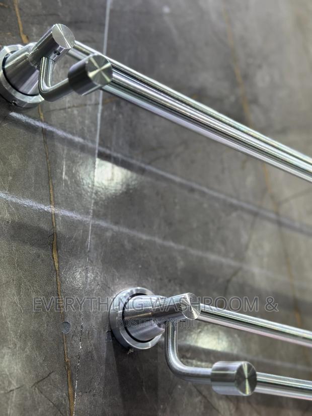 Stainless Towel Rail_double Towel Hangers_long Medium Size · Photo 5