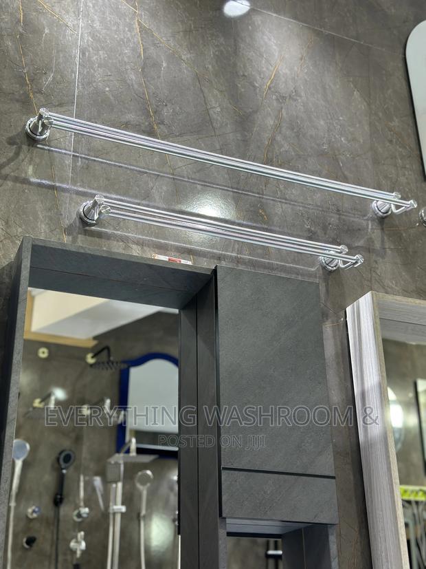Stainless Towel Rail_double Towel Hangers_long Medium Size · Photo 3