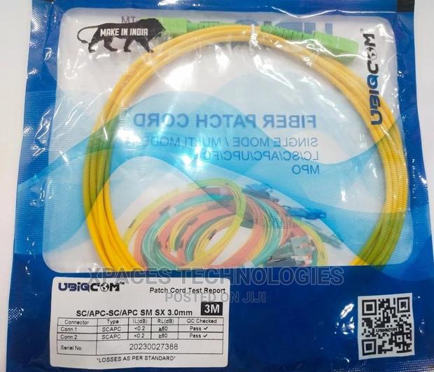 Fiber Patch Cord Sc/Apc-Sc/Apc Sm Sx 3.0mm 3meters · Photo 2