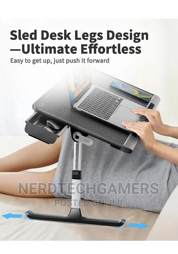 SAIJI Laptop Bed Tray Table, Laptop Computer Lap Desk For Be · Photo 3