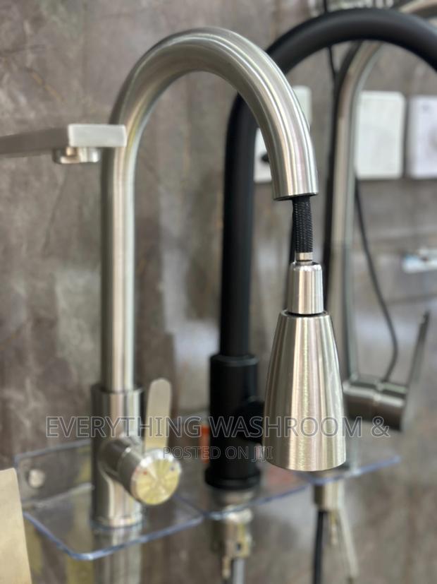 Silver Pullout Tap_pullout Faucet_silver Colour Pull Out · Photo 5