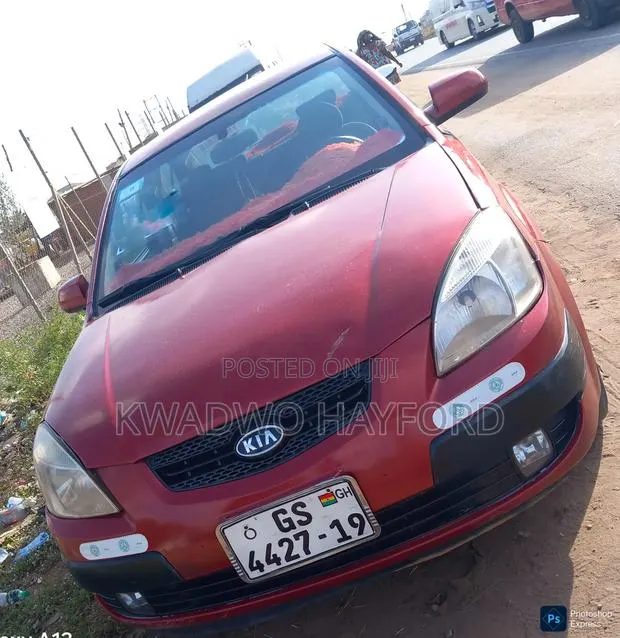 Kia Rio 1.4 Automatic 2007 Red · Photo 1