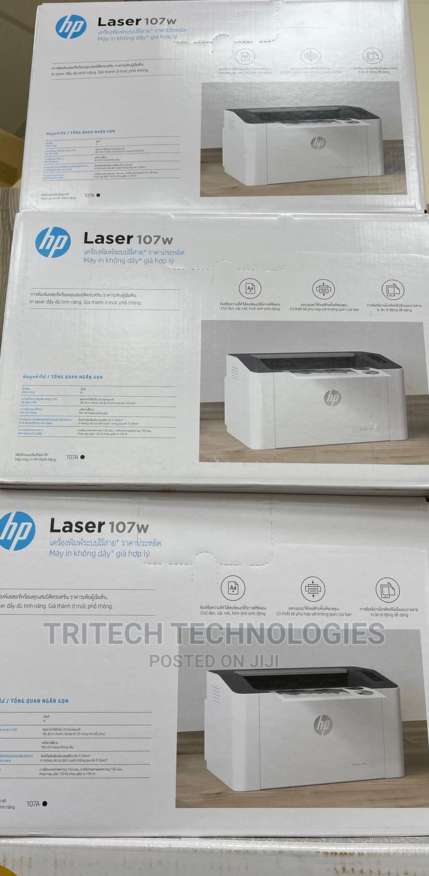 HP Laser 107W Wireless Printer · Photo 1