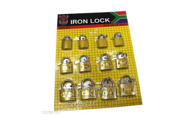 Iron Pressing Padlock With 3 Keys Each · Photo 1